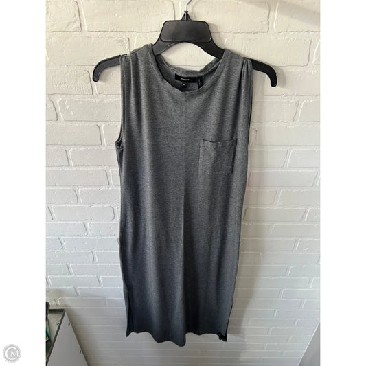 Dress Casual Midi By Theory In Grey, Size: M