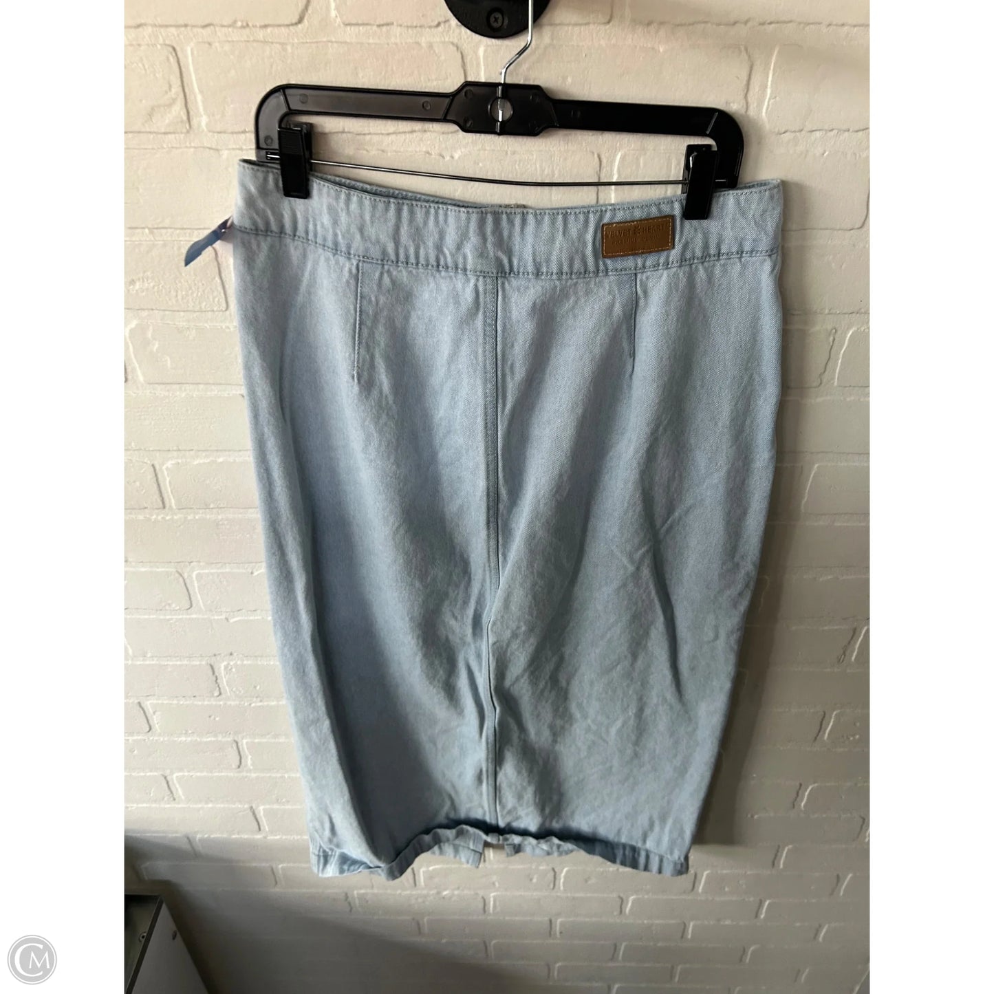 Skirt Maxi By Velvet Heart In Blue Denim, Size: L