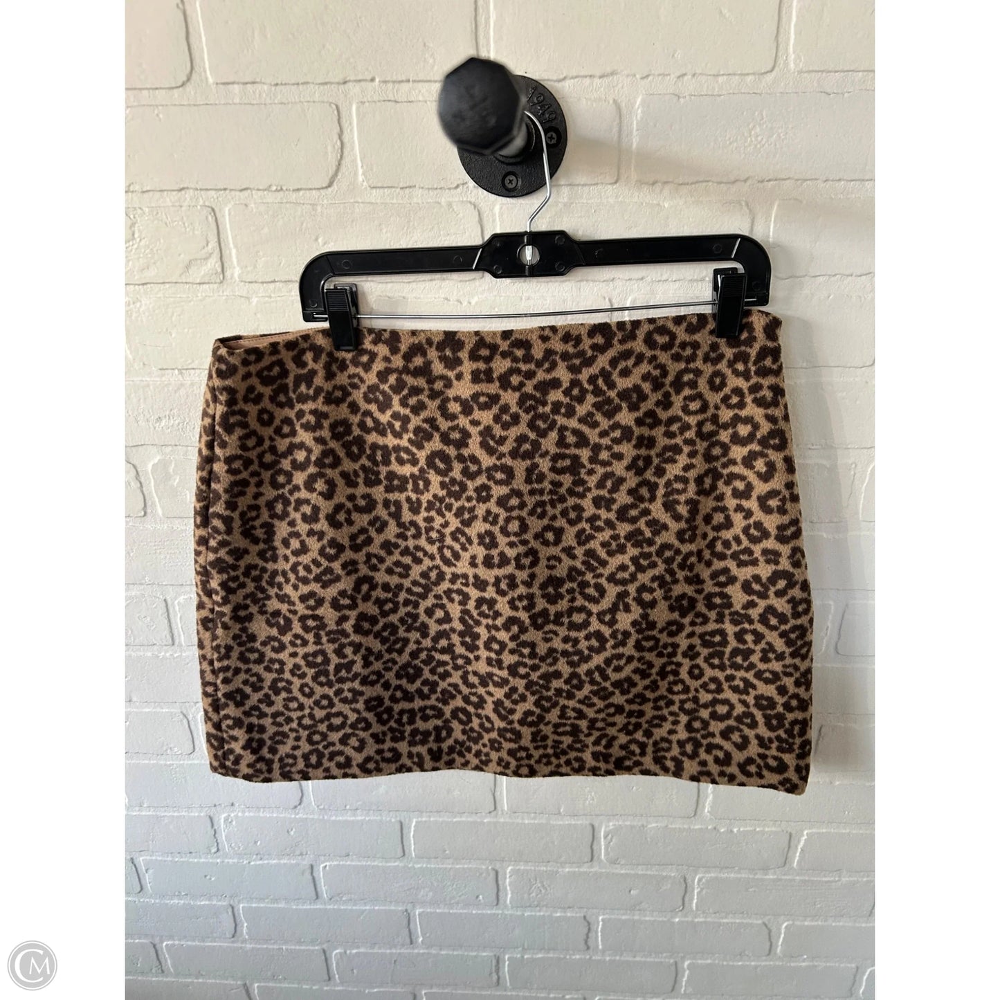 Skirt Mini & Short By Loft In Brown & Tan, Size: 12