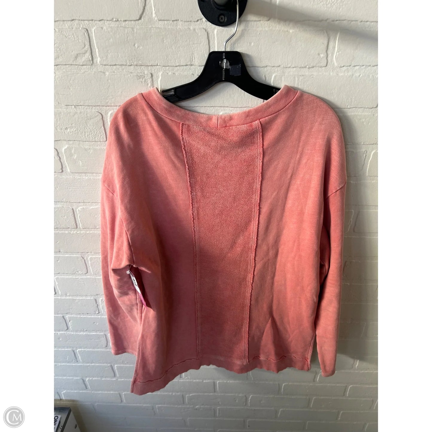 Sweatshirt Crewneck By Pilcro In Orange, Size: M