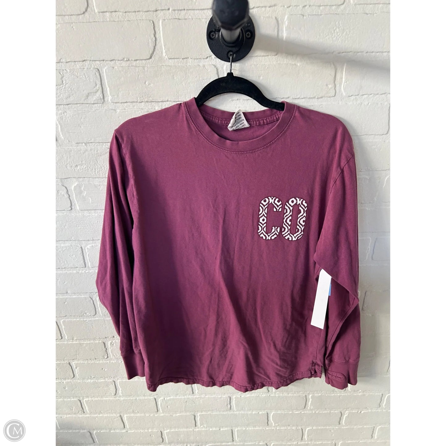 Top Long Sleeve By Clothes Mentor In Purple, Size: S