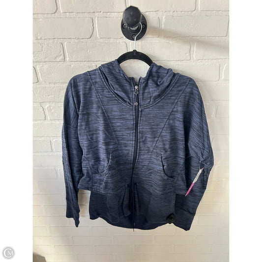 Athletic Sweatshirt Hoodie By Athleta In Blue, Size: L