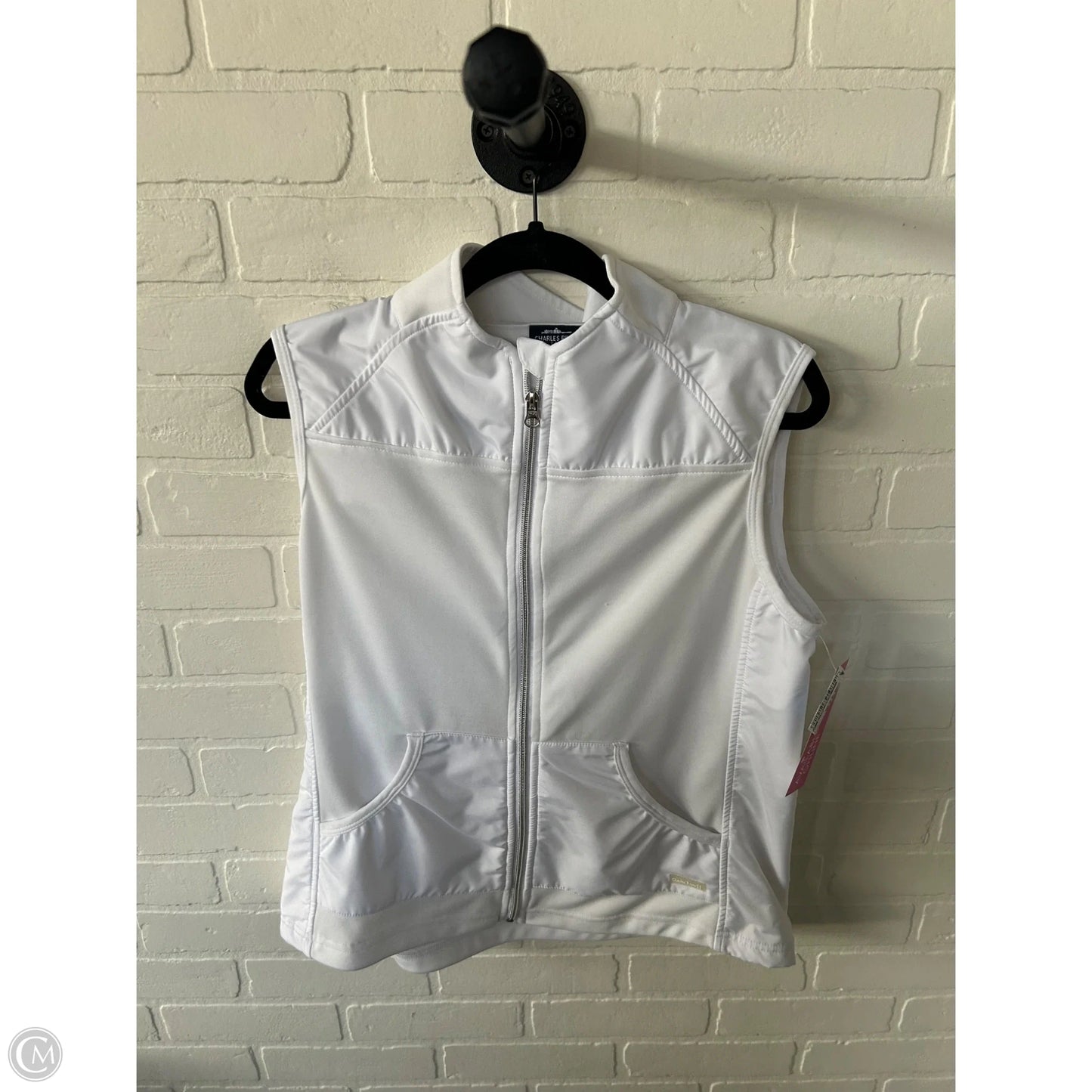 Vest Other By Clothes Mentor In White, Size: L