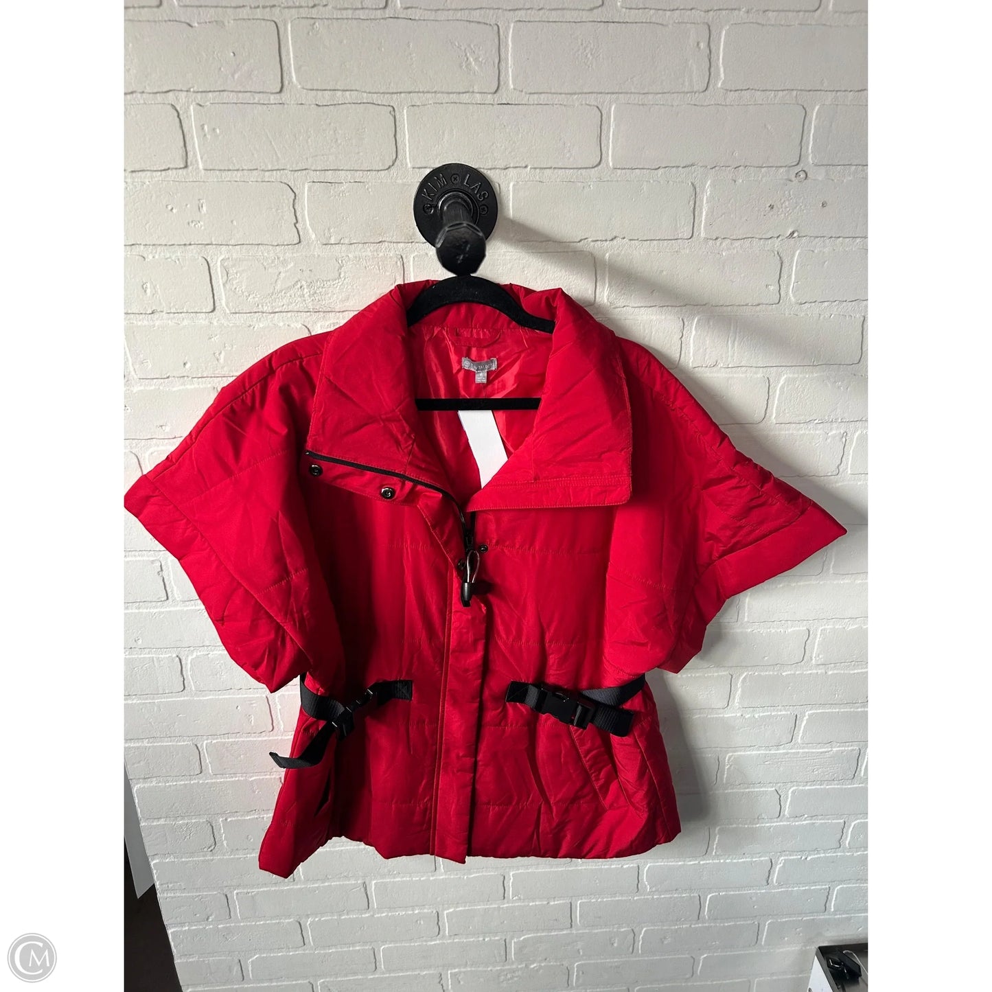 Vest Puffer & Quilted By Talbots In Red, Size: M