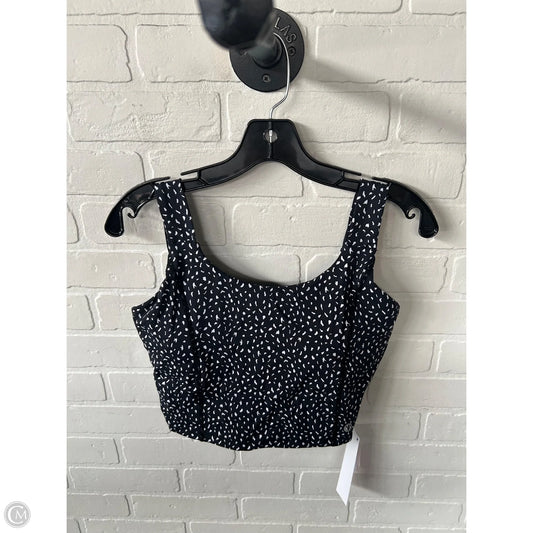 Athletic Bra By Astoria In Black & White, Size: Xl