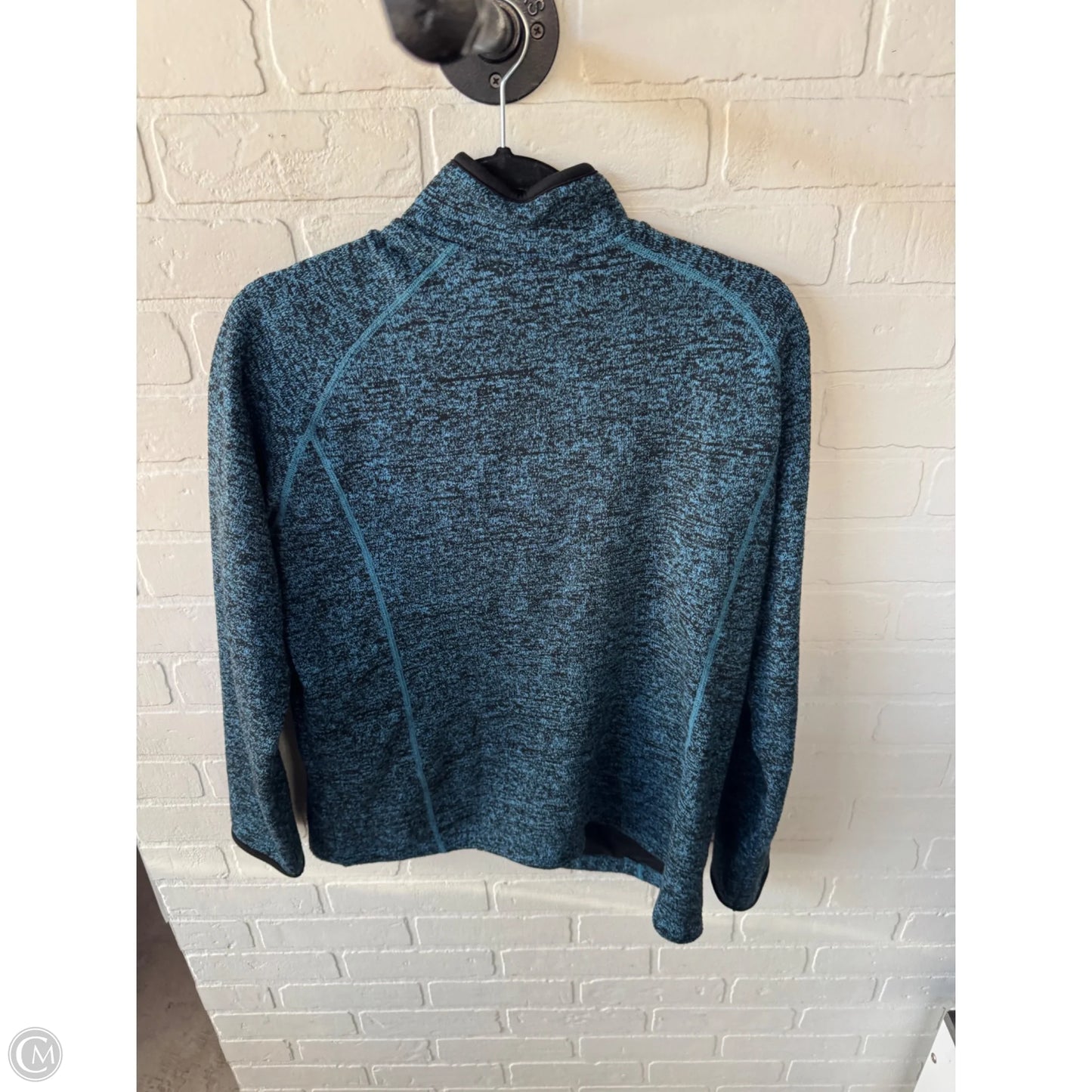 Athletic Jacket By Clothes Mentor In Blue, Size: L