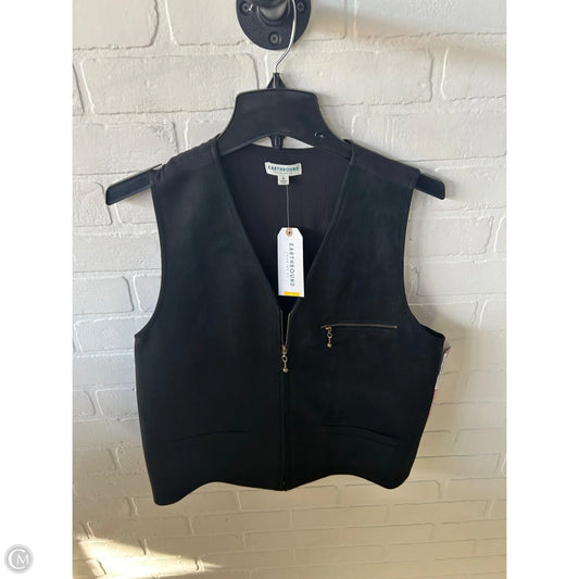 Vest Other By Earthbound In Black, Size: L