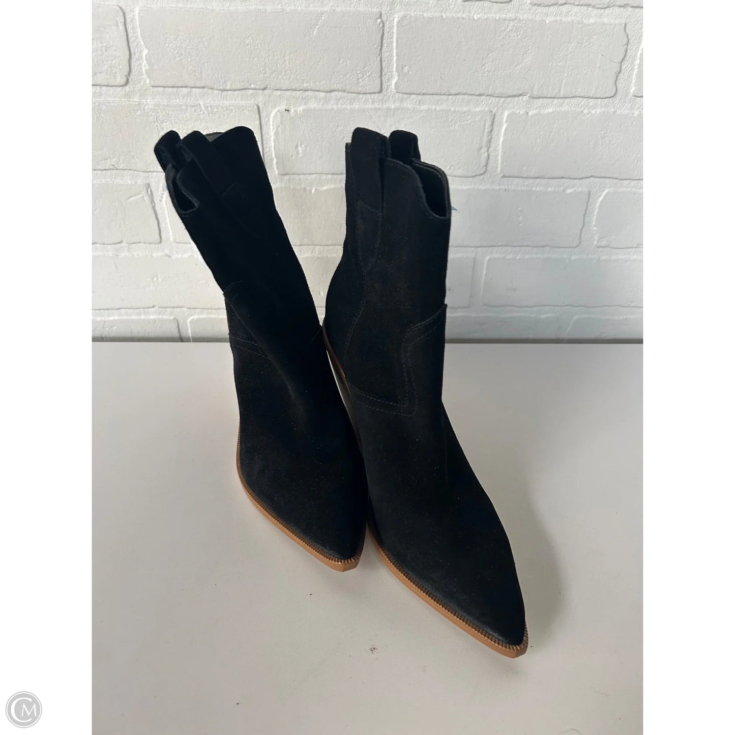 Boots Western By Marc Fisher In Black, Size: 7