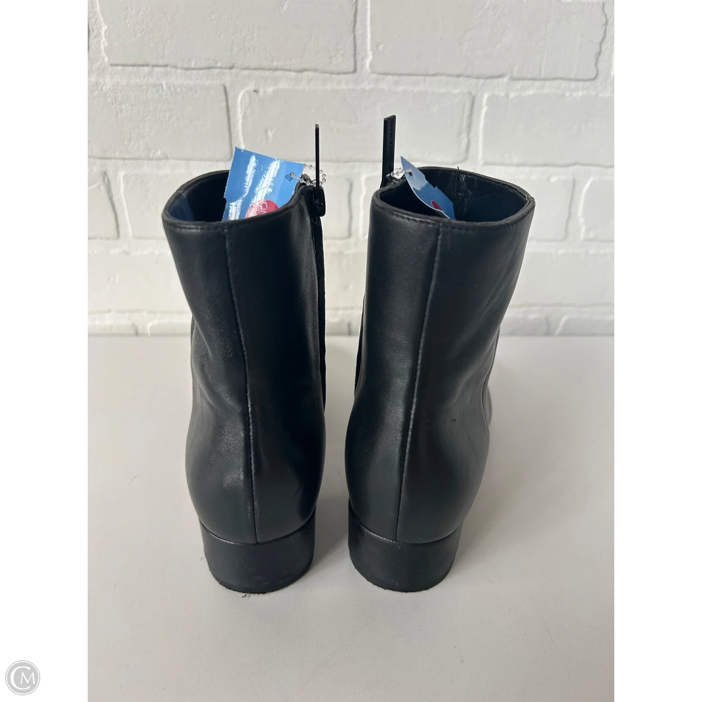 Boots Ankle Flats By Veronica Beard In Black, Size: 7