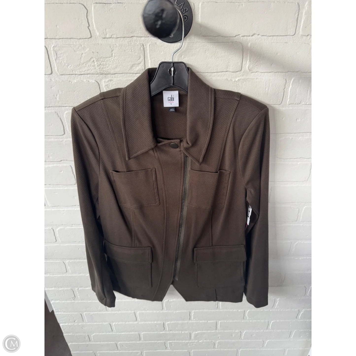 Jacket Other By Cabi In Green, Size: S