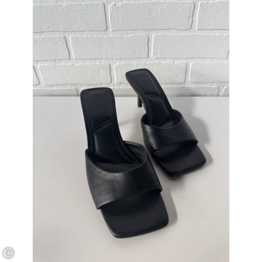 Sandals Heels Stiletto By Inc In Black, Size: 10
