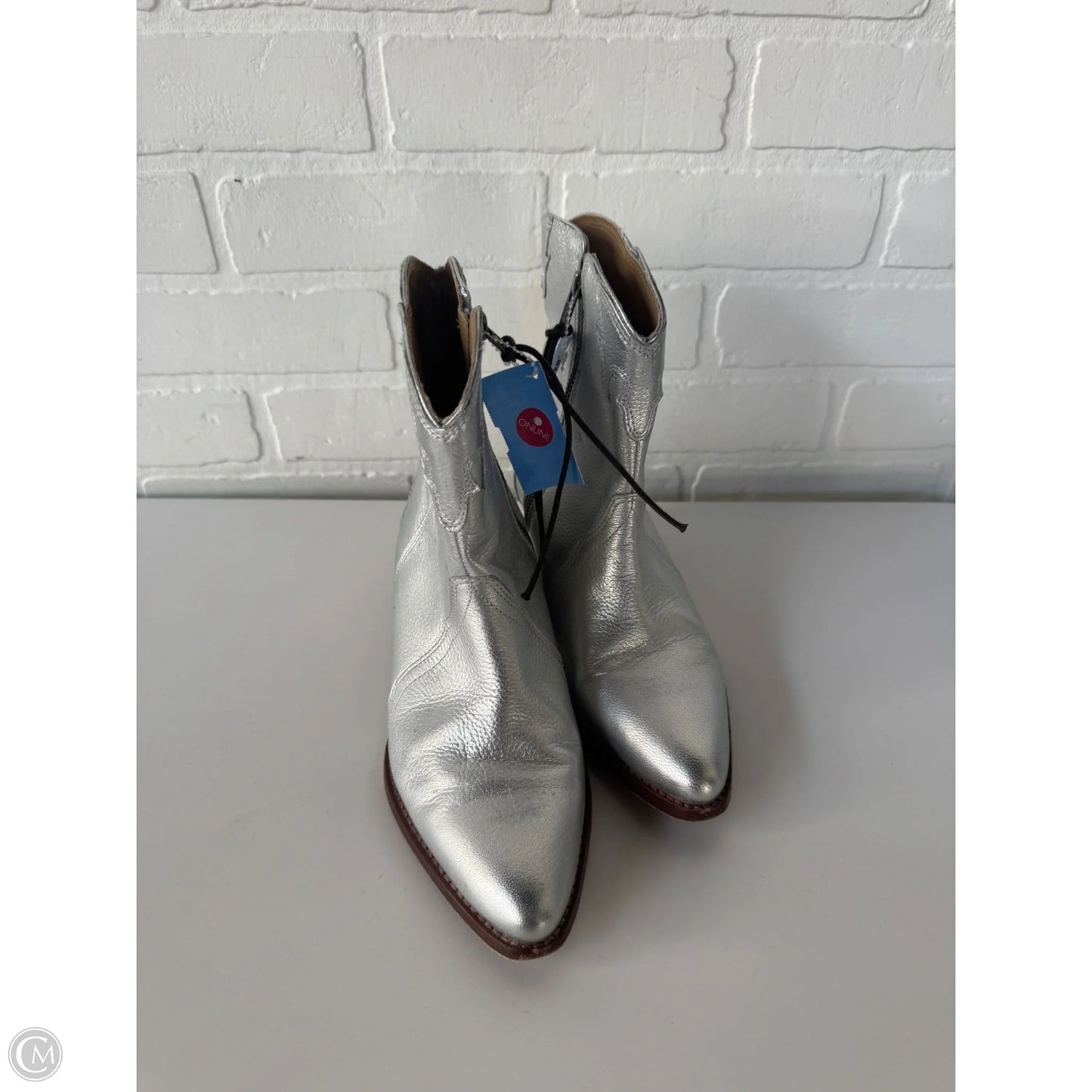 Boots Western By Free People In Silver, Size: 6