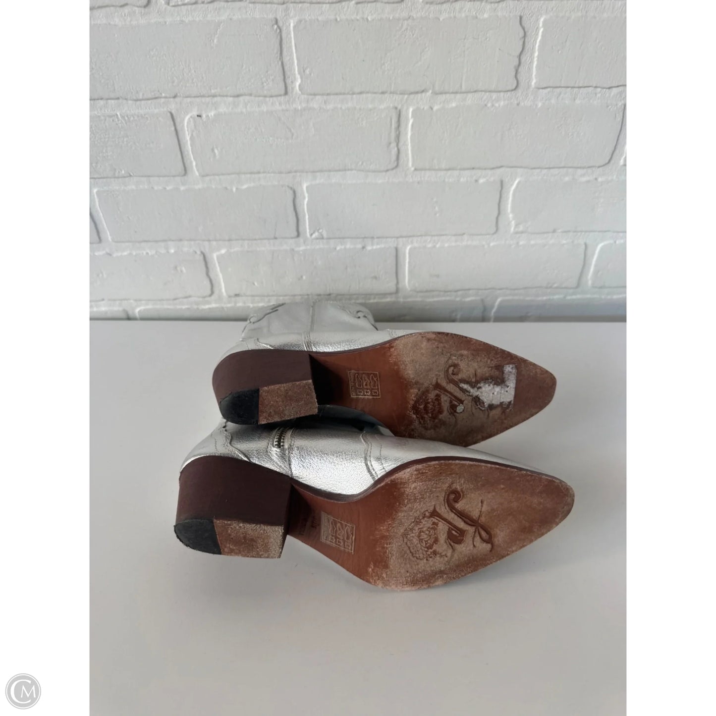 Boots Western By Free People In Silver, Size: 6