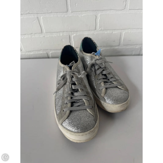 Shoes Sneakers By P448 In Silver, Size: 7.5