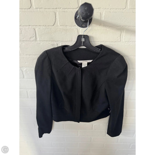 Blazer Designer By Diane Von Furstenberg In Black, Size: M