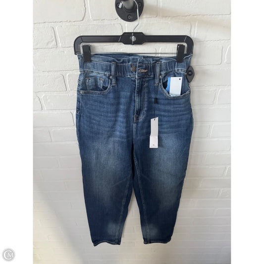 Jeans Straight By Vigoss In Blue Denim, Size: 2