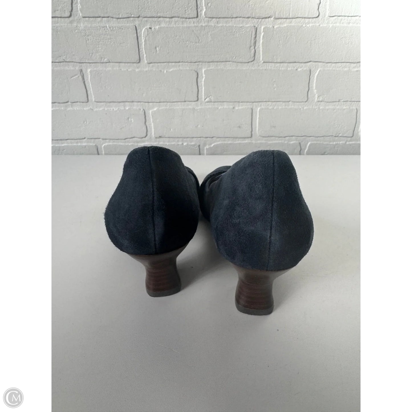 Shoes Heels Block By Cmb In Blue, Size: 7.5