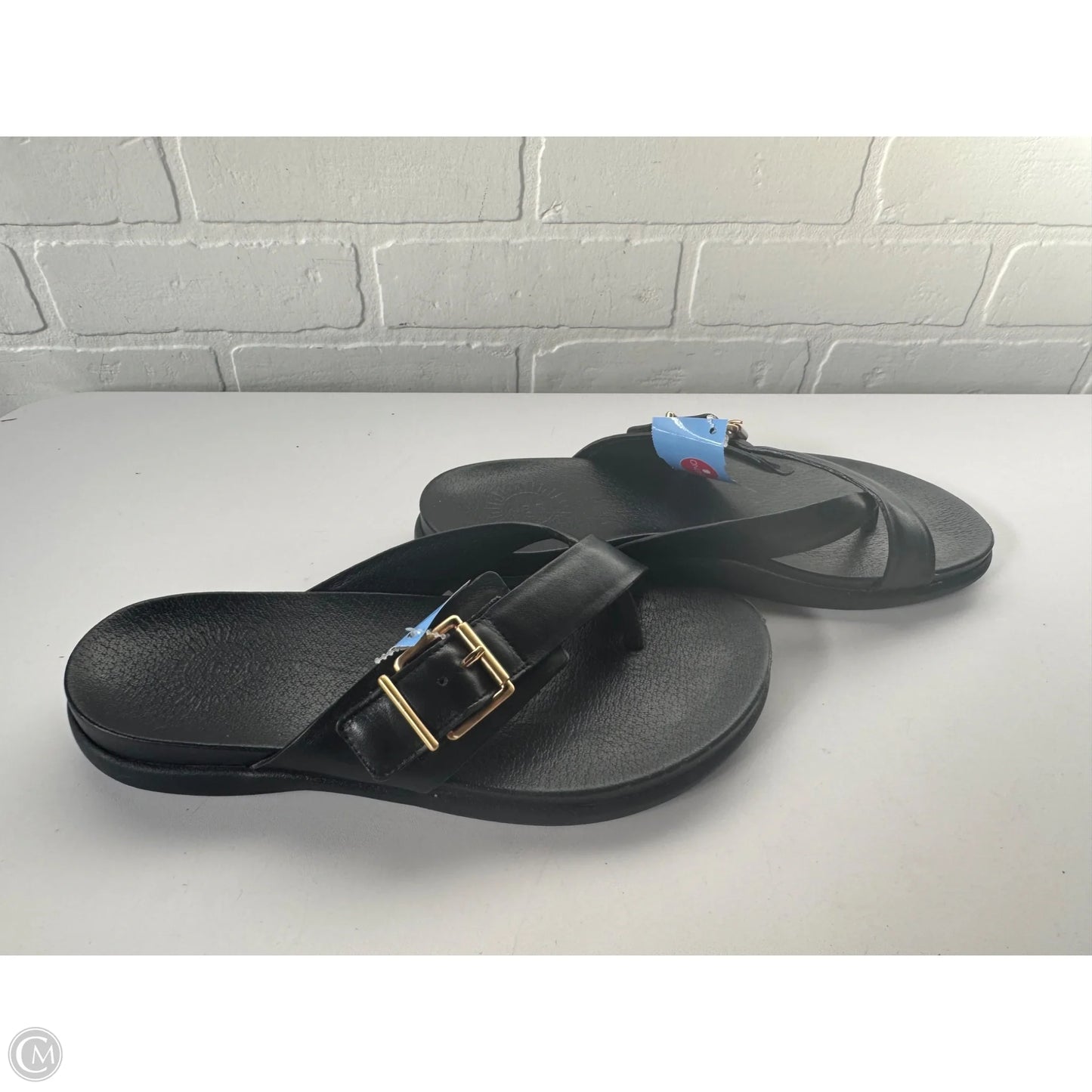 Sandals Flats By Cmc In Black, Size: 8.5