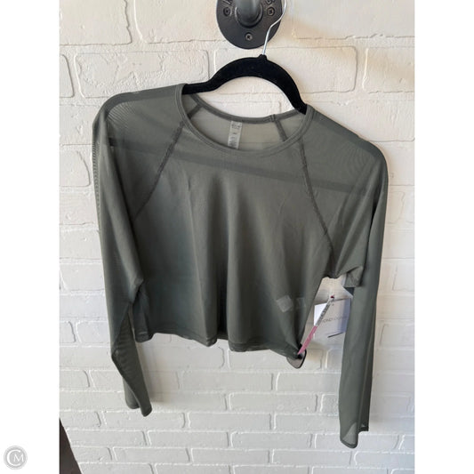 Athletic Top Long Sleeve Crewneck By Beyond Yoga In Green, Size: L