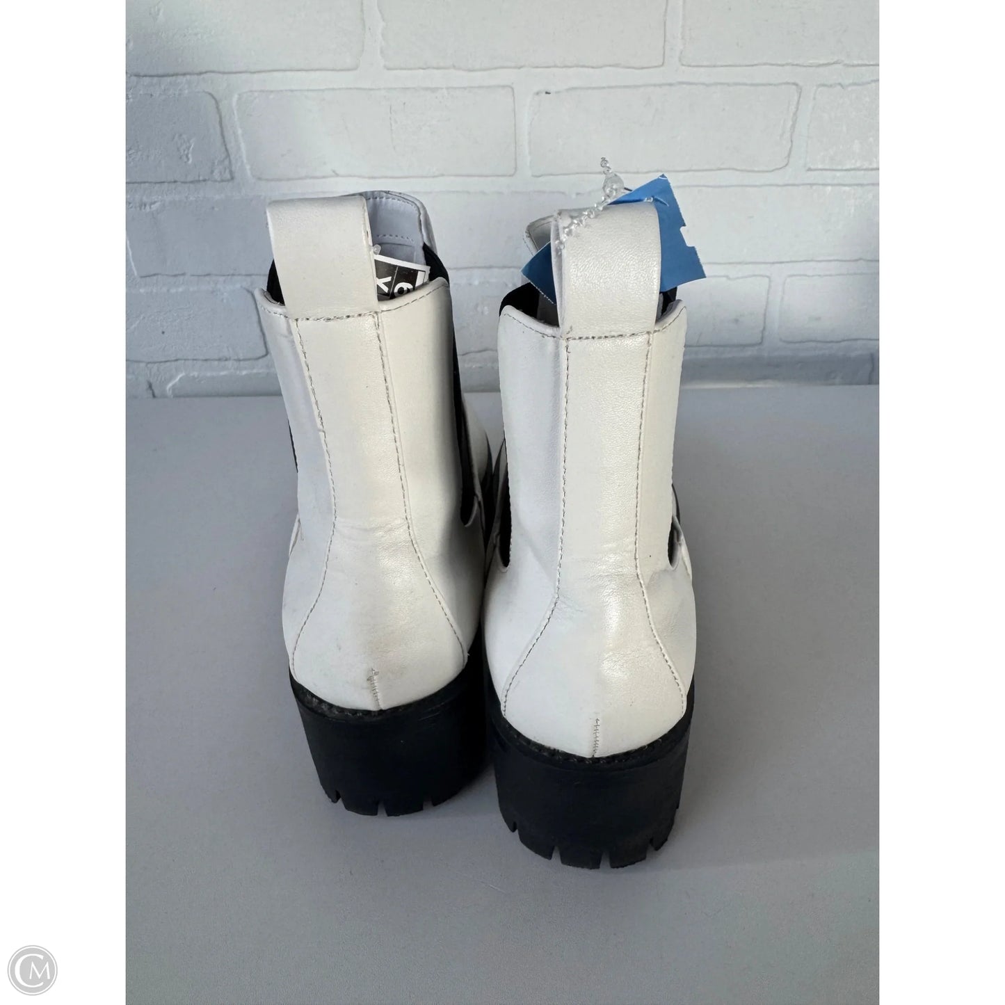Boots Ankle Heels By Bp In White, Size: 8.5