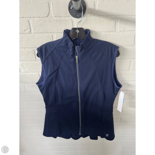Vest Other By Clothes Mentor In Blue, Size: Xl