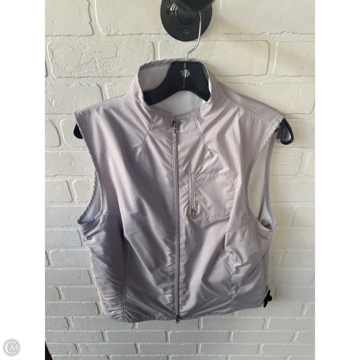 Vest Puffer & Quilted By Nike Apparel In Purple, Size: L