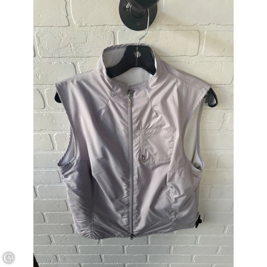 Vest Puffer & Quilted By Nike Apparel In Purple, Size: L