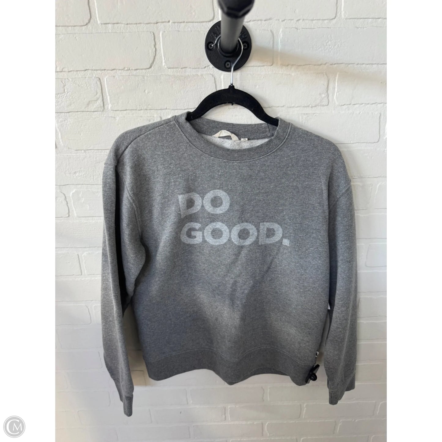 Sweatshirt Crewneck By Cotopaxi In Grey, Size: M