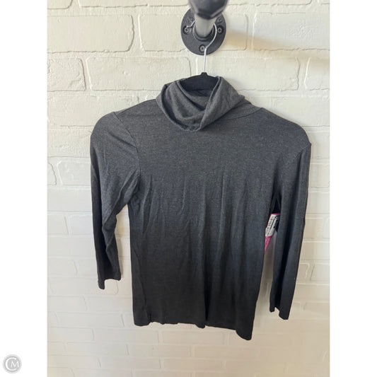Top 3/4 Sleeve Basic By L Agence In Grey, Size: Xs