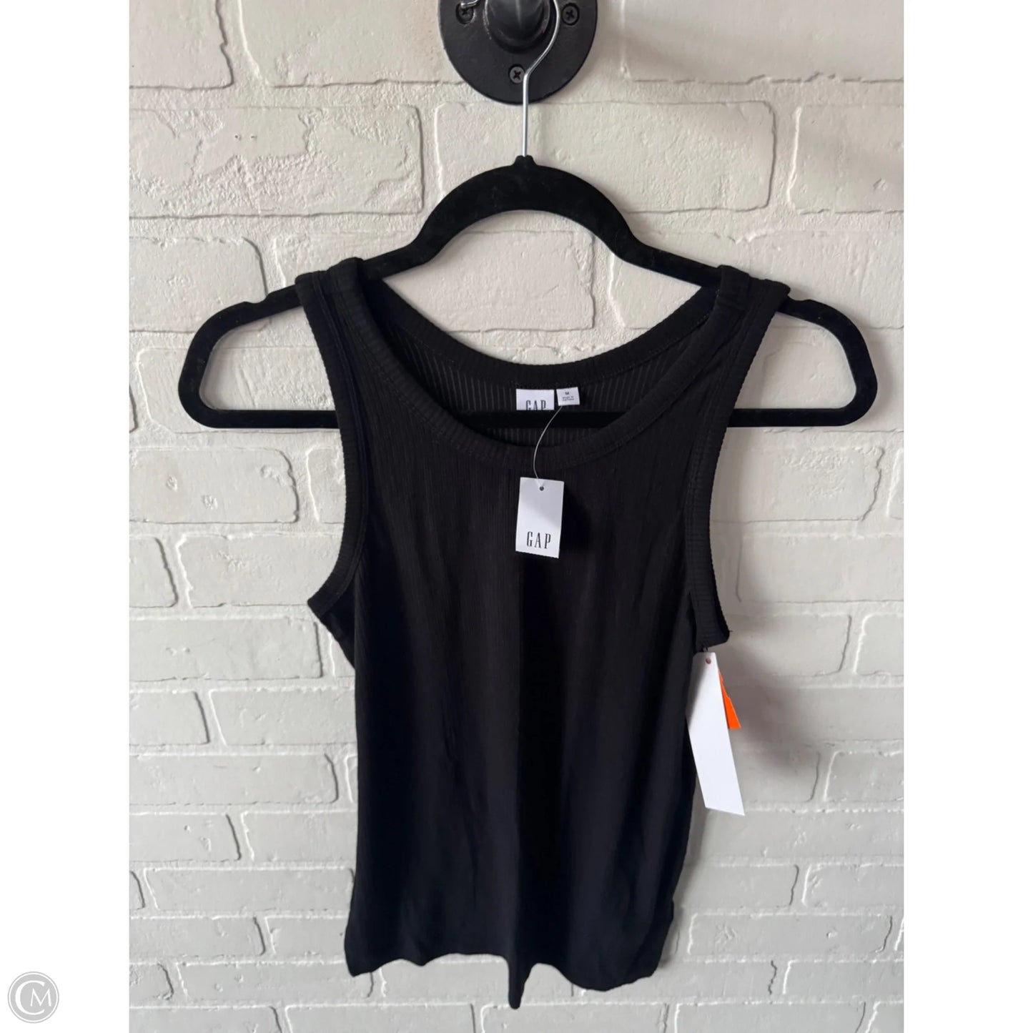 Tank Top By Gap In Black, Size: M