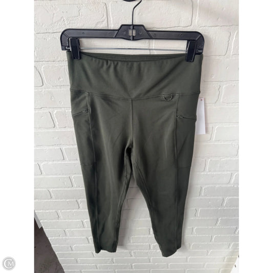 Athletic Leggings By Eddie Bauer In Green, Size: 12