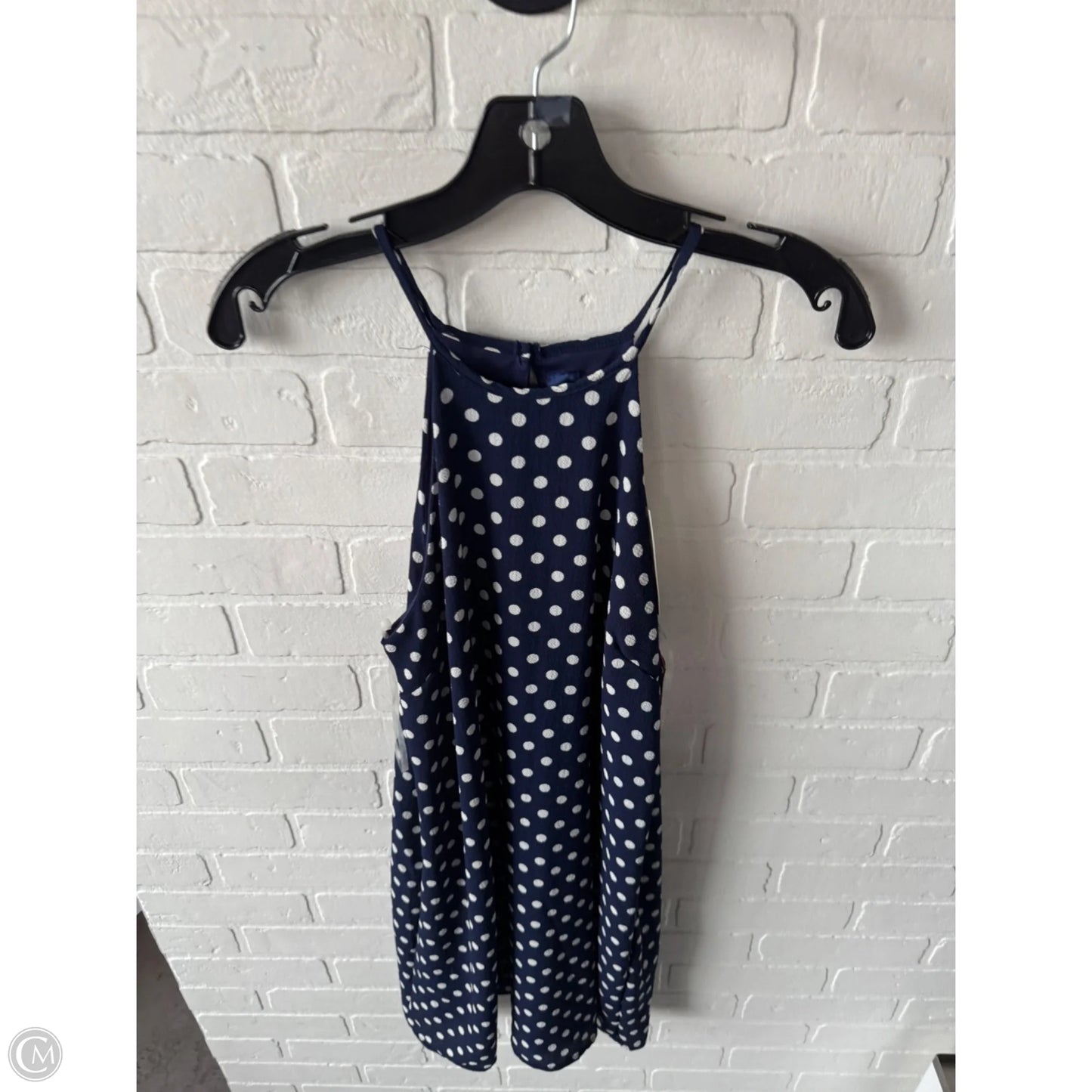 Dress Casual Short By Blue Rain In Blue & White, Size: S