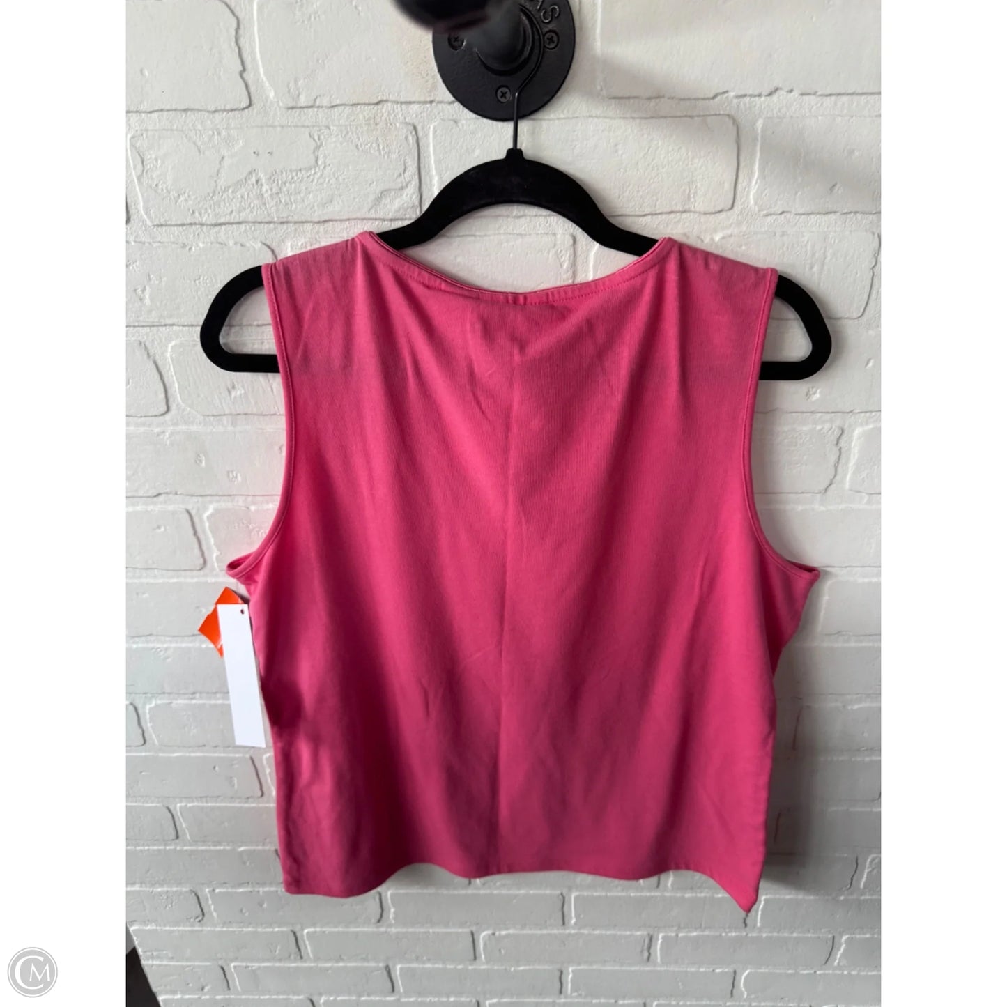Tank Top By Liz Claiborne In Pink, Size: Xl