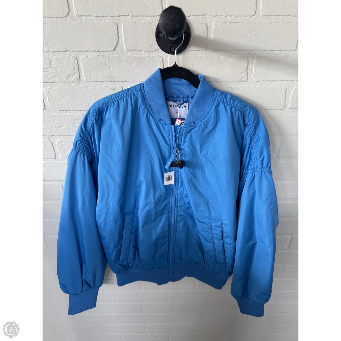 Jacket Puffer & Quilted By Old Navy In Blue, Size: M