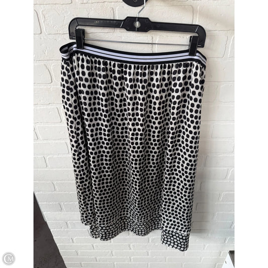 Skirt Midi By Dr2 In Black & White, Size: 20