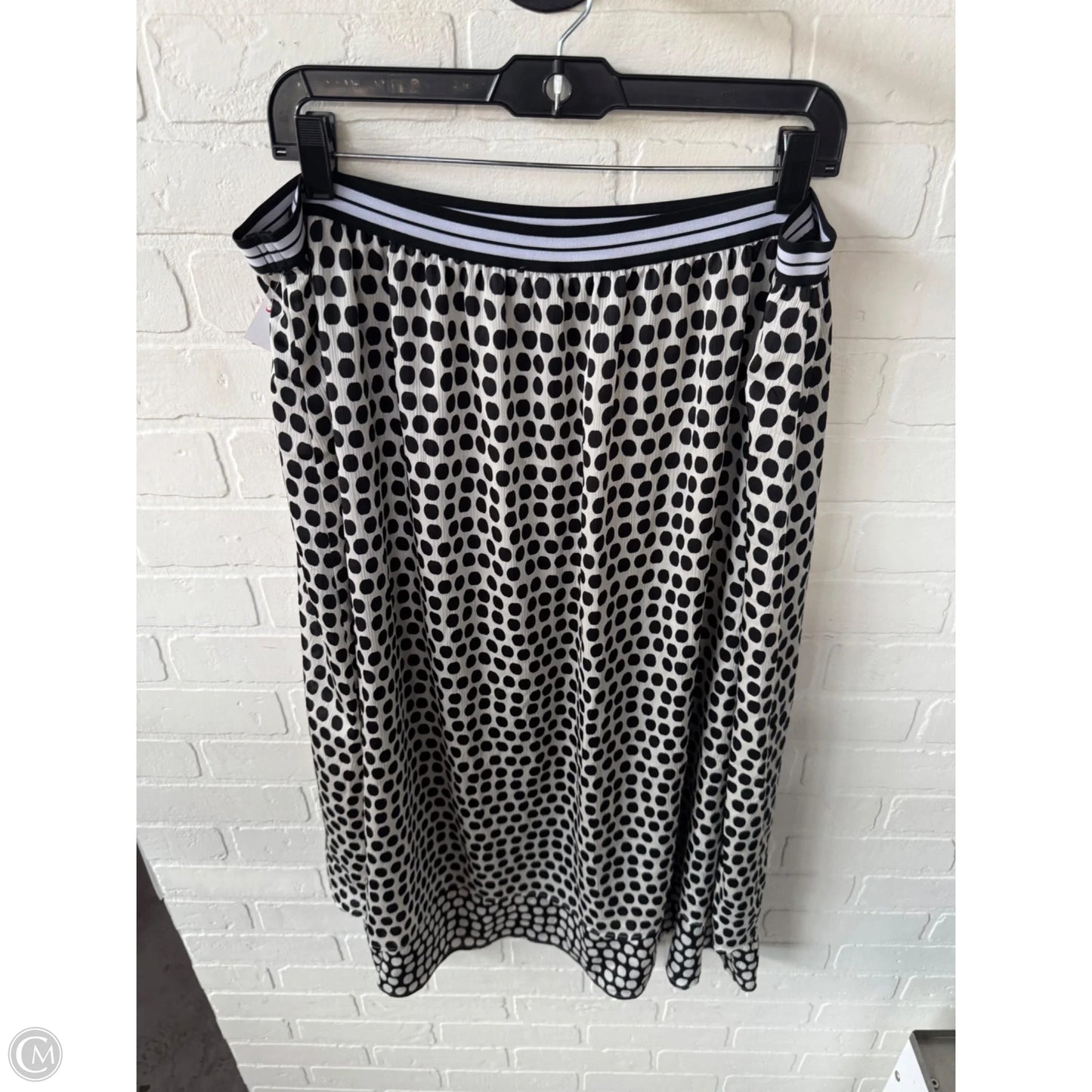 Skirt Midi By Dr2 In Black & White, Size: 20