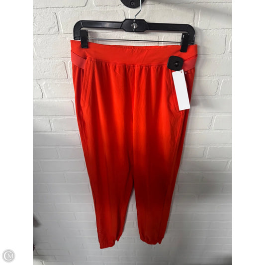 Athletic Pants By Lululemon In Orange, Size: 8