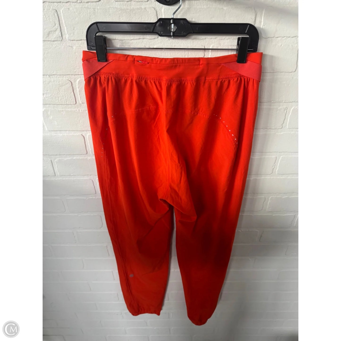 Athletic Pants By Lululemon In Orange, Size: 8