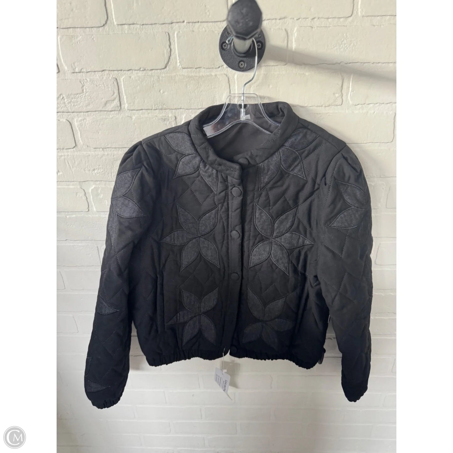 Jacket Puffer & Quilted By Cme In Black, Size: Xs