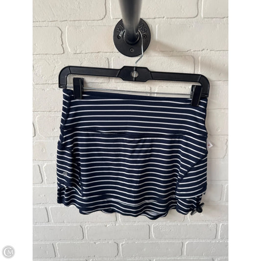 Athletic Skort By Athleta In Blue & White, Size: 0