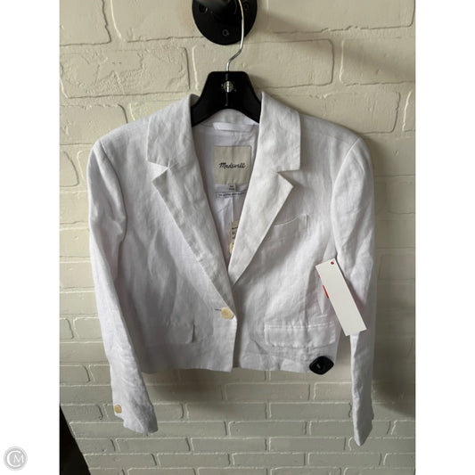 Blazer By Madewell In White, Size: Xxs