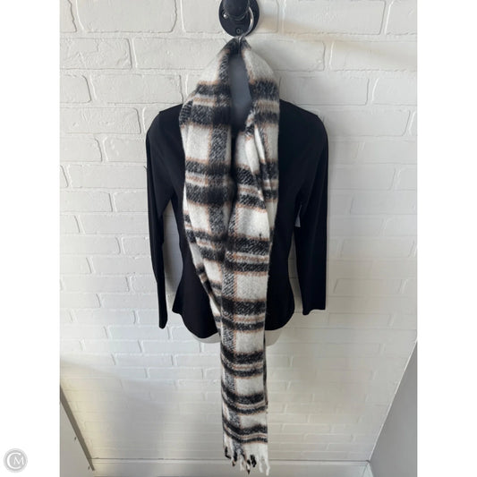 Scarf Winter By Loft In Black & White