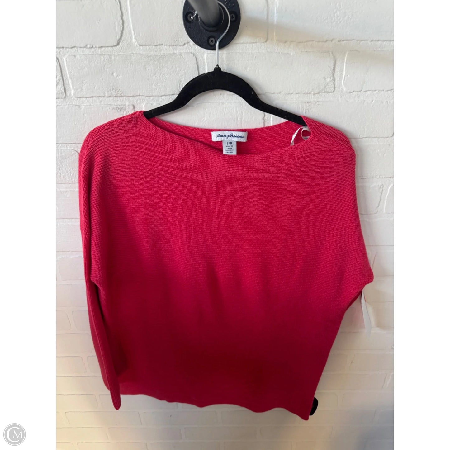 Sweater By Tommy Bahama In Coral, Size: L