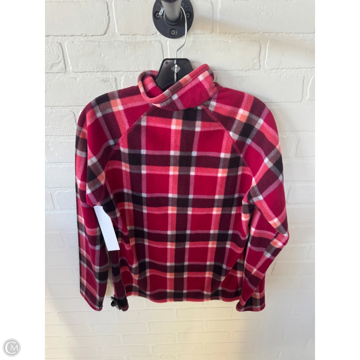 Jacket Fleece By Eddie Bauer In Red, Size: M