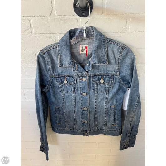 Jacket Denim By Old Navy In Blue Denim, Size: S
