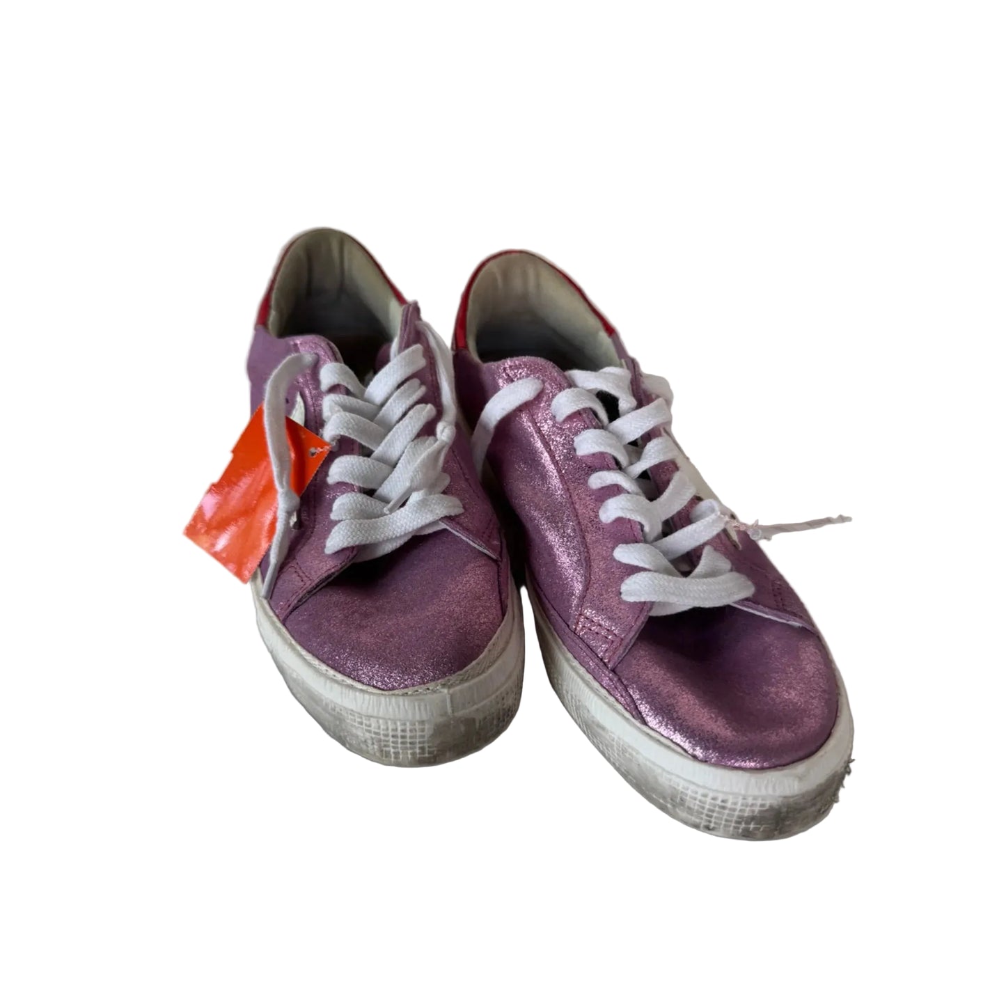 Shoes Luxury Designer By Golden Goose In Pink, Size: 7.5