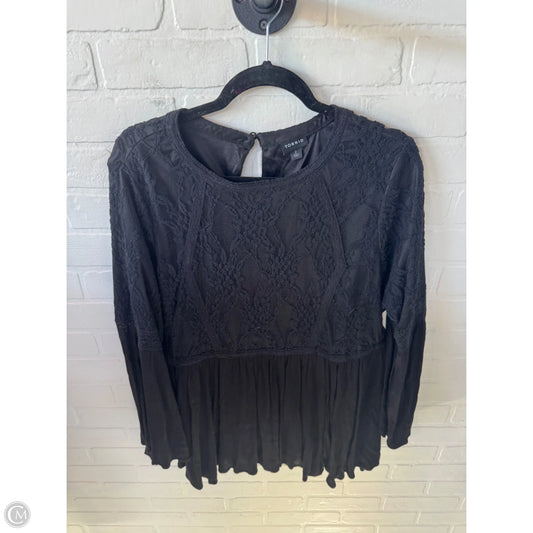 Top Long Sleeve By Torrid In Black, Size: 2x