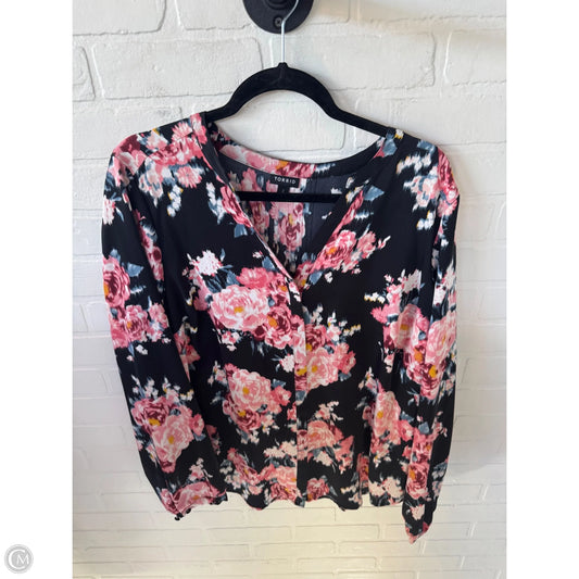 Top Long Sleeve By Torrid In Black, Size: 2x