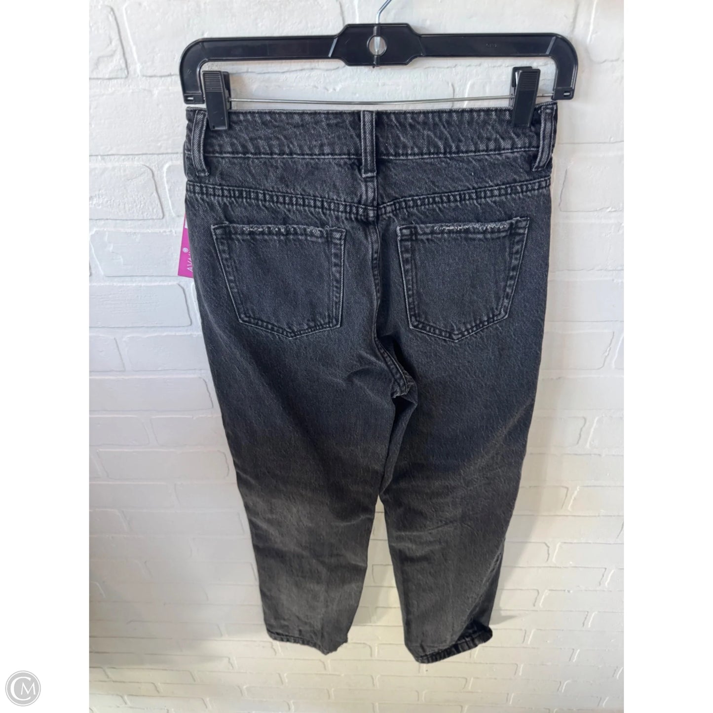 Jeans Straight By Superdown In Black Denim, Size: 0
