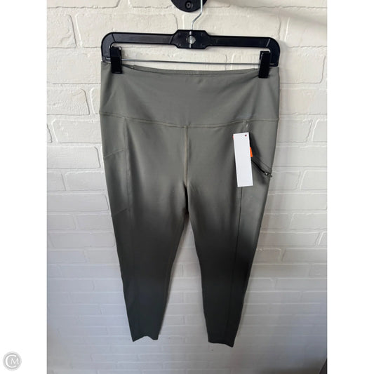 Athletic Leggings By Eddie Bauer In Green, Size: 10